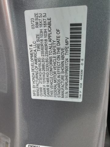 Photo 12 VIN: 5FNRL6H61PB051724 - HONDA ODYSSEY EX 