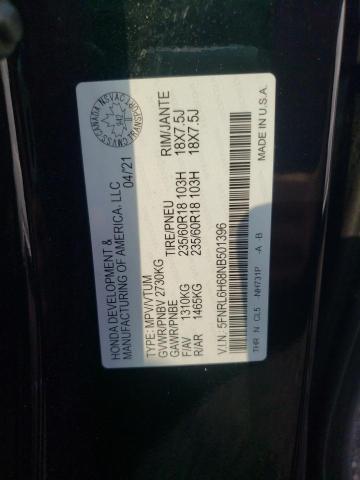 Photo 12 VIN: 5FNRL6H68NB501396 - HONDA ODYSSEY EX 