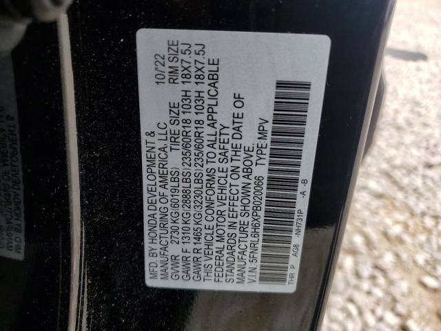 Photo 12 VIN: 5FNRL6H6XPB020066 - HONDA ODYSSEY EX 