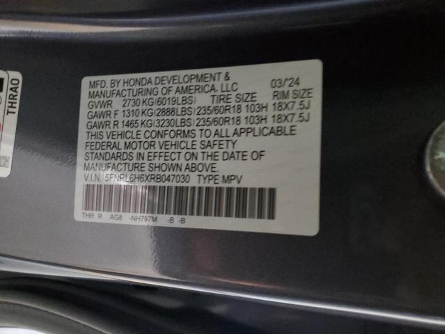 Photo 12 VIN: 5FNRL6H6XRB047030 - HONDA ODYSSEY EX 