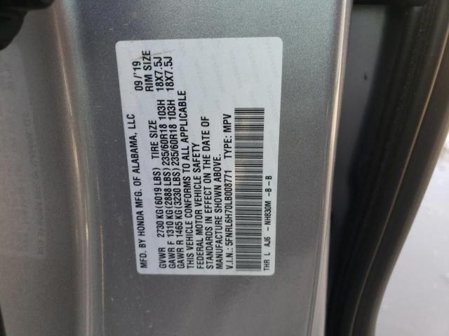 Photo 12 VIN: 5FNRL6H70LB008771 - HONDA ODYSSEY EX 