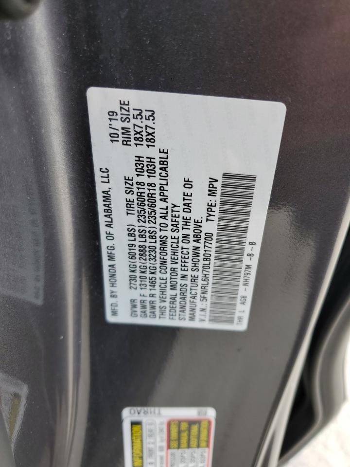 Photo 11 VIN: 5FNRL6H70LB017700 - HONDA ODYSSEY 