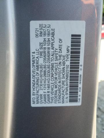 Photo 12 VIN: 5FNRL6H70NB023192 - HONDA ODYSSEY EX 