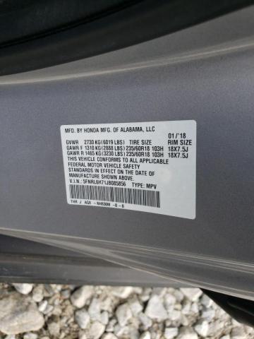 Photo 9 VIN: 5FNRL6H71JB085856 - HONDA ODYSSEY EX 