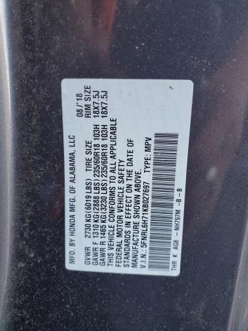 Photo 12 VIN: 5FNRL6H71KB027697 - HONDA ODYSSEY EX 