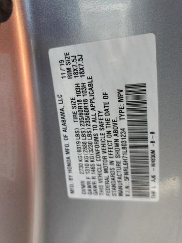 Photo 12 VIN: 5FNRL6H71LB031234 - HONDA ODYSSEY EX 