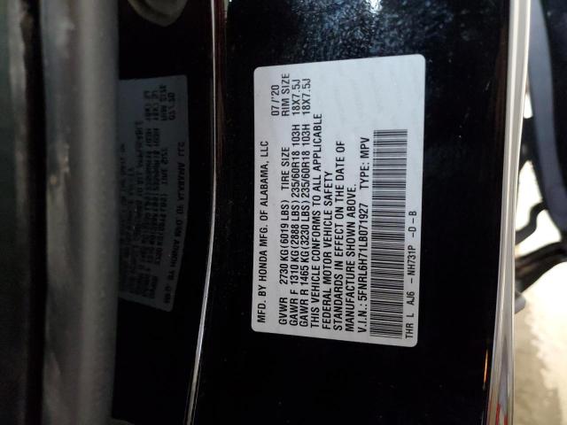 Photo 13 VIN: 5FNRL6H71LB071927 - HONDA ODYSSEY EX 