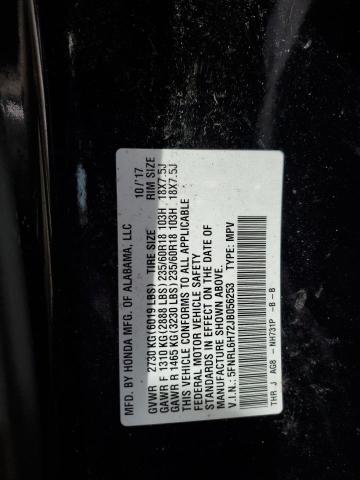 Photo 12 VIN: 5FNRL6H72JB056253 - HONDA ODYSSEY EX 