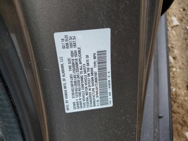 Photo 12 VIN: 5FNRL6H72JB087597 - HONDA ODYSSEY EX 