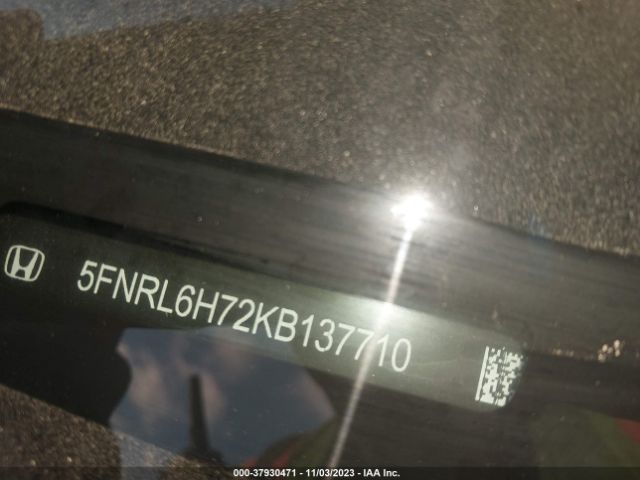 Photo 8 VIN: 5FNRL6H72KB137710 - HONDA ODYSSEY 