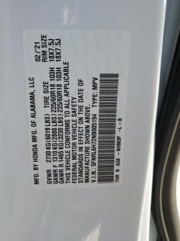 Photo 13 VIN: 5FNRL6H72NB005194 - HONDA ODYSSEY EX 