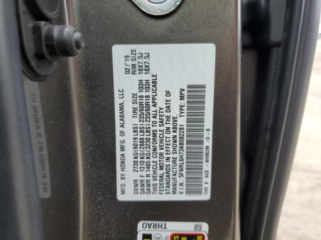 Photo 11 VIN: 5FNRL6H73KB082281 - HONDA ODYSSEY EX 