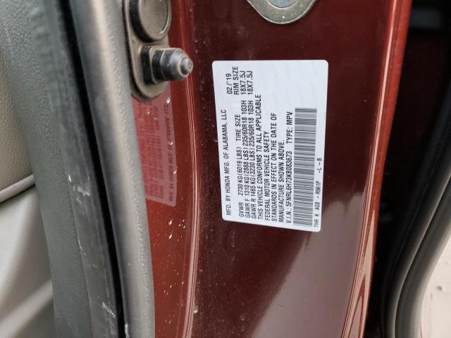 Photo 12 VIN: 5FNRL6H73KB083673 - HONDA ODYSSEY EX 