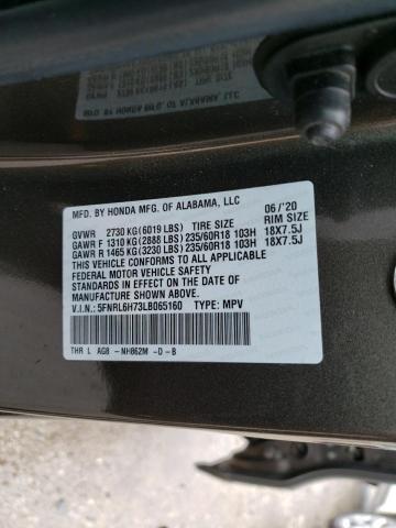 Photo 12 VIN: 5FNRL6H73LB065160 - HONDA ODYSSEY EX 