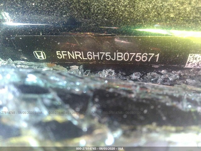 Photo 8 VIN: 5FNRL6H75JB075671 - HONDA ODYSSEY 