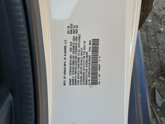 Photo 12 VIN: 5FNRL6H75JB105302 - HONDA ODYSSEY EX 