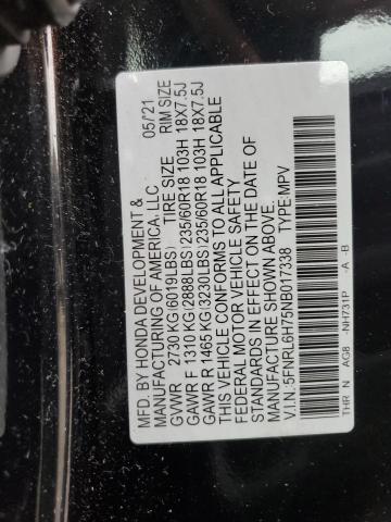 Photo 12 VIN: 5FNRL6H75NB017338 - HONDA ODYSSEY EX 