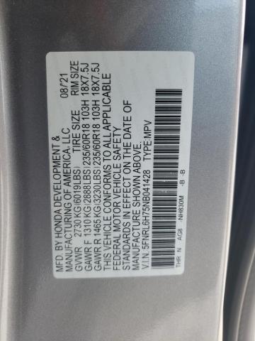 Photo 13 VIN: 5FNRL6H75NB041428 - HONDA ODYSSEY EX 