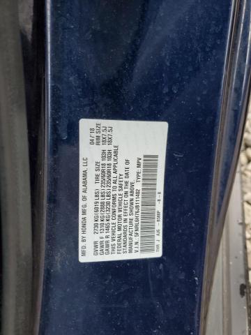 Photo 9 VIN: 5FNRL6H76JB111402 - HONDA ODYSSEY EX 