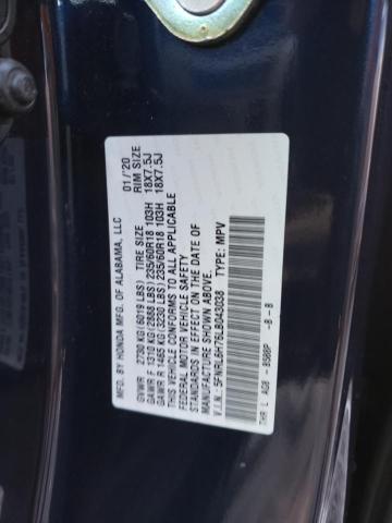 Photo 9 VIN: 5FNRL6H76LB043038 - HONDA ODYSSEY EX 