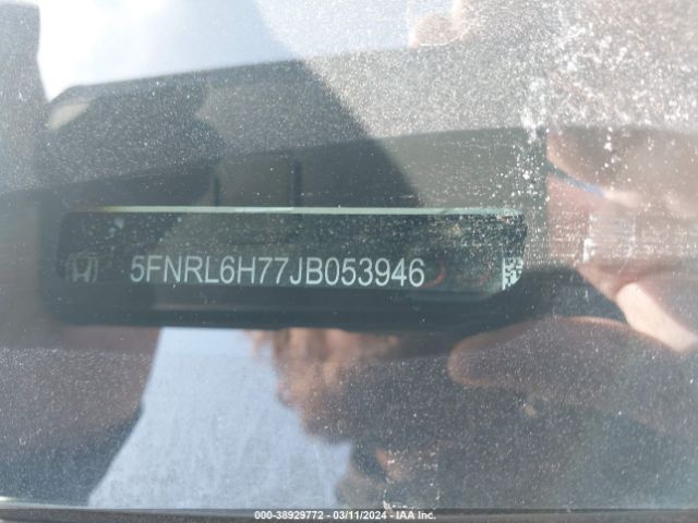 Photo 8 VIN: 5FNRL6H77JB053946 - HONDA ODYSSEY 