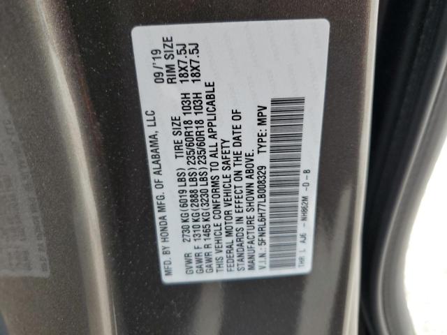 Photo 12 VIN: 5FNRL6H77LB008329 - HONDA ODYSSEY EX 