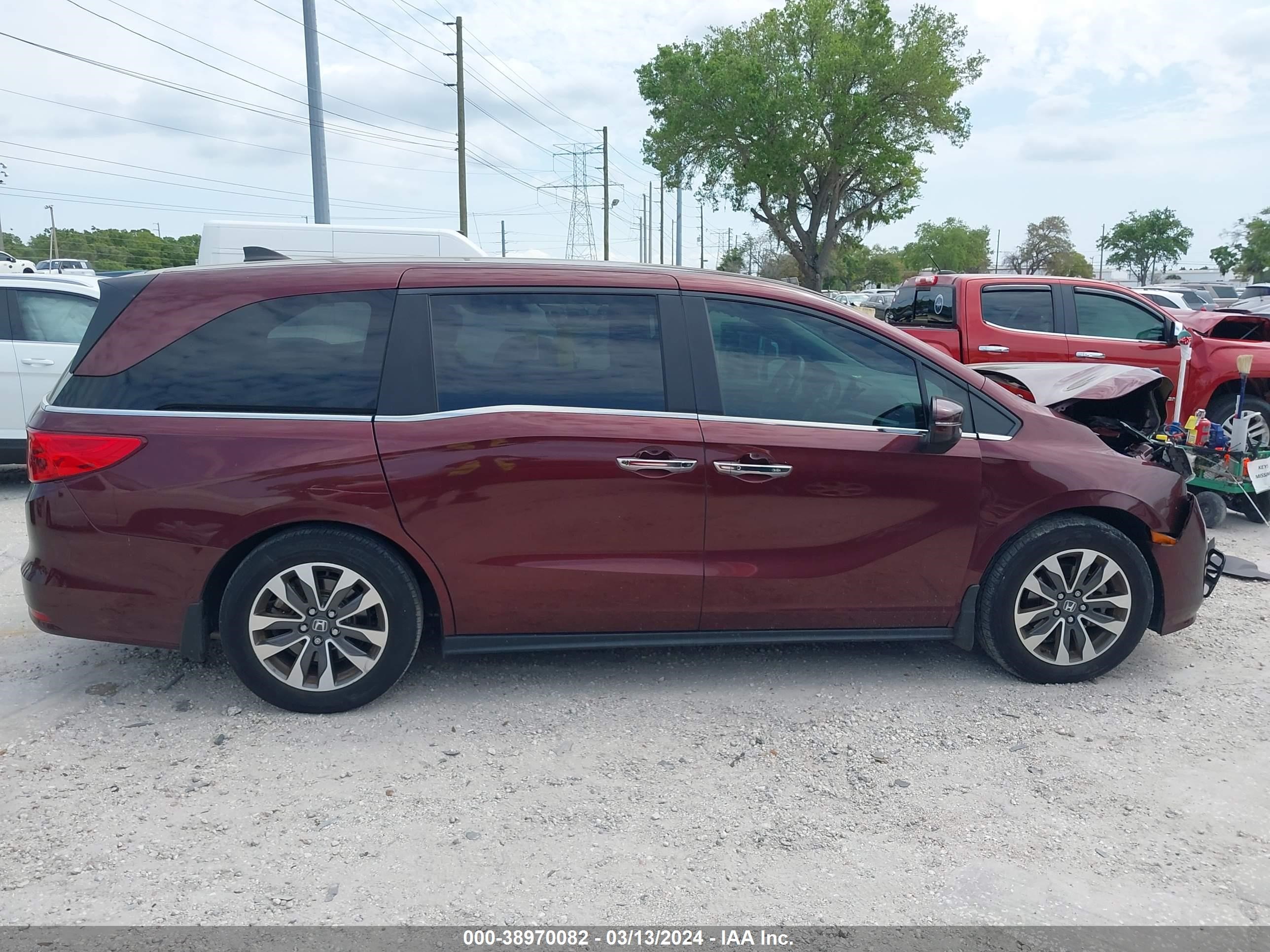 Photo 12 VIN: 5FNRL6H77MB005223 - HONDA ODYSSEY 