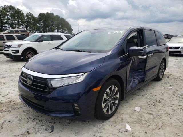 Photo 1 VIN: 5FNRL6H77NB009614 - HONDA ODYSSEY EX 