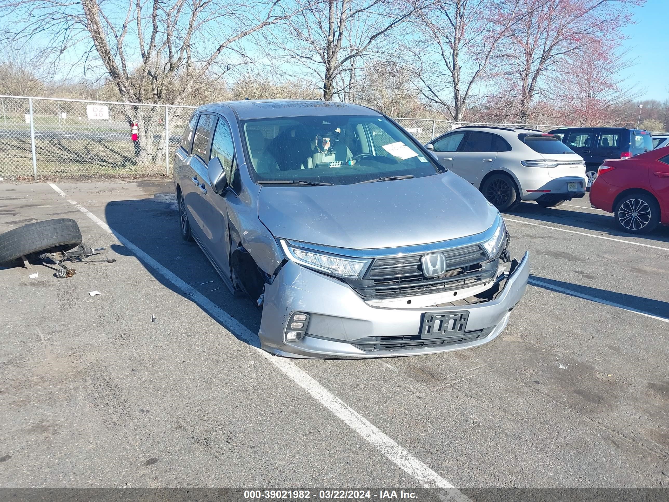 Photo 5 VIN: 5FNRL6H77NB059669 - HONDA ODYSSEY 