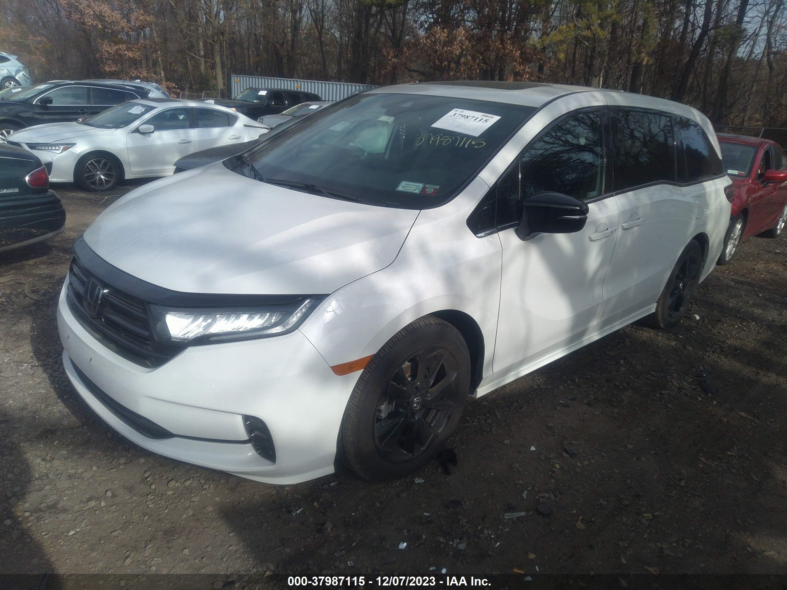 Photo 1 VIN: 5FNRL6H77PB056614 - HONDA ODYSSEY 