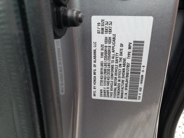 Photo 12 VIN: 5FNRL6H78KB127957 - HONDA ODYSSEY EX 