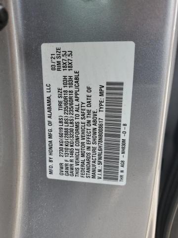 Photo 12 VIN: 5FNRL6H78NB008617 - HONDA ODYSSEY EX 