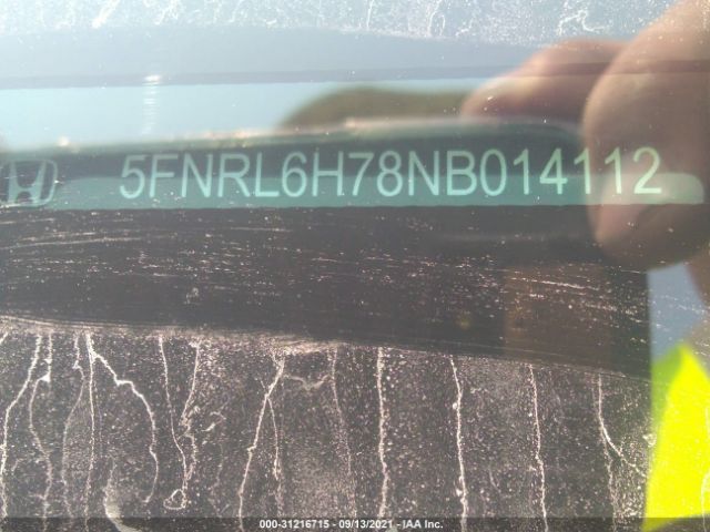 Photo 8 VIN: 5FNRL6H78NB014112 - HONDA ODYSSEY 