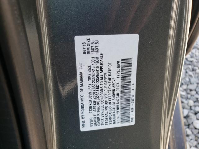 Photo 9 VIN: 5FNRL6H79JB109174 - HONDA ODYSSEY EX 