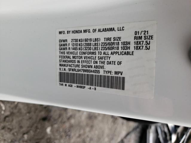 Photo 12 VIN: 5FNRL6H79MB044055 - HONDA ODYSSEY EX 