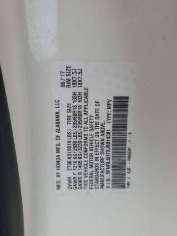 Photo 11 VIN: 5FNRL6H7XJB014381 - HONDA ODYSSEY EX 