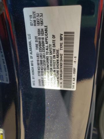 Photo 12 VIN: 5FNRL6H7XKB134442 - HONDA ODYSSEY EX 