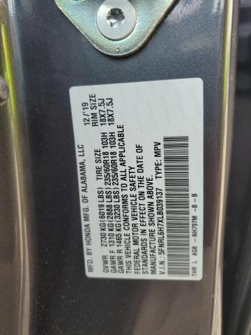 Photo 12 VIN: 5FNRL6H7XLB039137 - HONDA ODYSSEY EX 