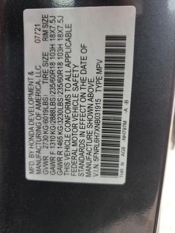 Photo 9 VIN: 5FNRL6H7XNB031915 - HONDA ODYSSEY EX 