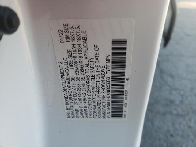 Photo 12 VIN: 5FNRL6H7XNB053333 - HONDA ODYSSEY EX 