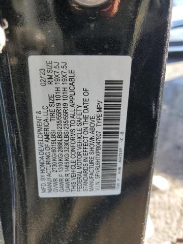 Photo 12 VIN: 5FNRL6H7XPB047907 - HONDA ODYSSEY SP 