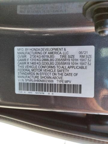 Photo 9 VIN: 5FNRL6H80NB023606 - HONDA ODYSSEY TO 