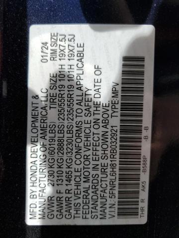 Photo 12 VIN: 5FNRL6H81RB032921 - HONDA ODYSSEY 