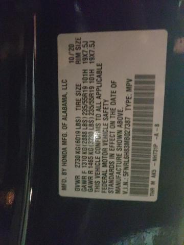 Photo 11 VIN: 5FNRL6H83MB027387 - HONDA ODYSSEY 