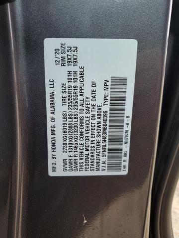 Photo 11 VIN: 5FNRL6H83MB040396 - HONDA ODYSSEY TO 