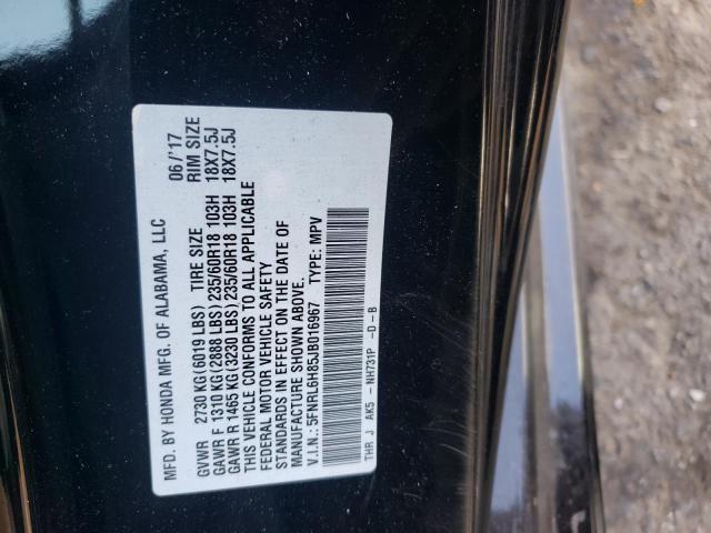 Photo 12 VIN: 5FNRL6H85JB016967 - HONDA ODYSSEY TO 