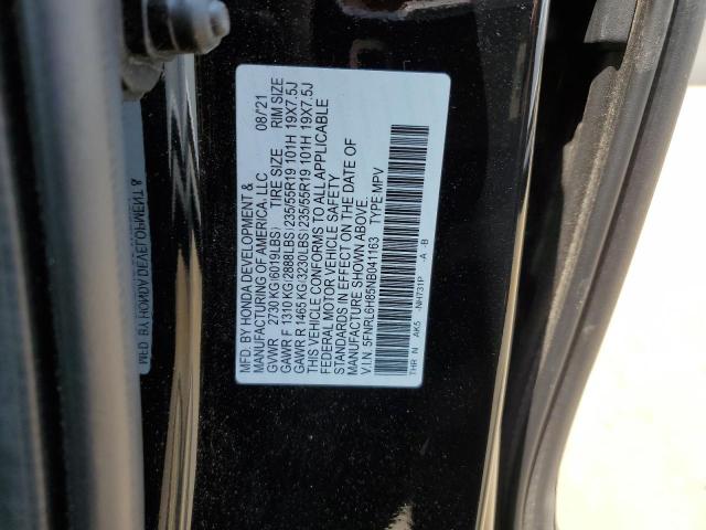 Photo 12 VIN: 5FNRL6H85NB041163 - HONDA ODYSSEY TO 