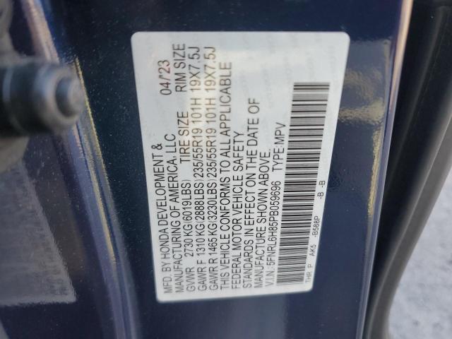 Photo 13 VIN: 5FNRL6H85PB059696 - HONDA ODYSSEY TO 