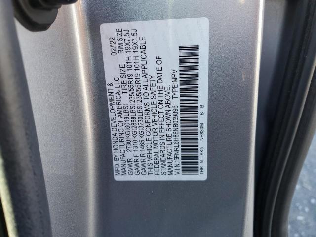 Photo 12 VIN: 5FNRL6H86NB059896 - HONDA ODYSSEY 