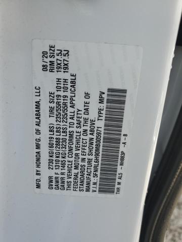 Photo 12 VIN: 5FNRL6H90MB005971 - HONDA ODYSSEY EL 